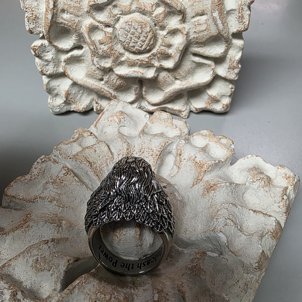 Silver Eagle Ring - image 6